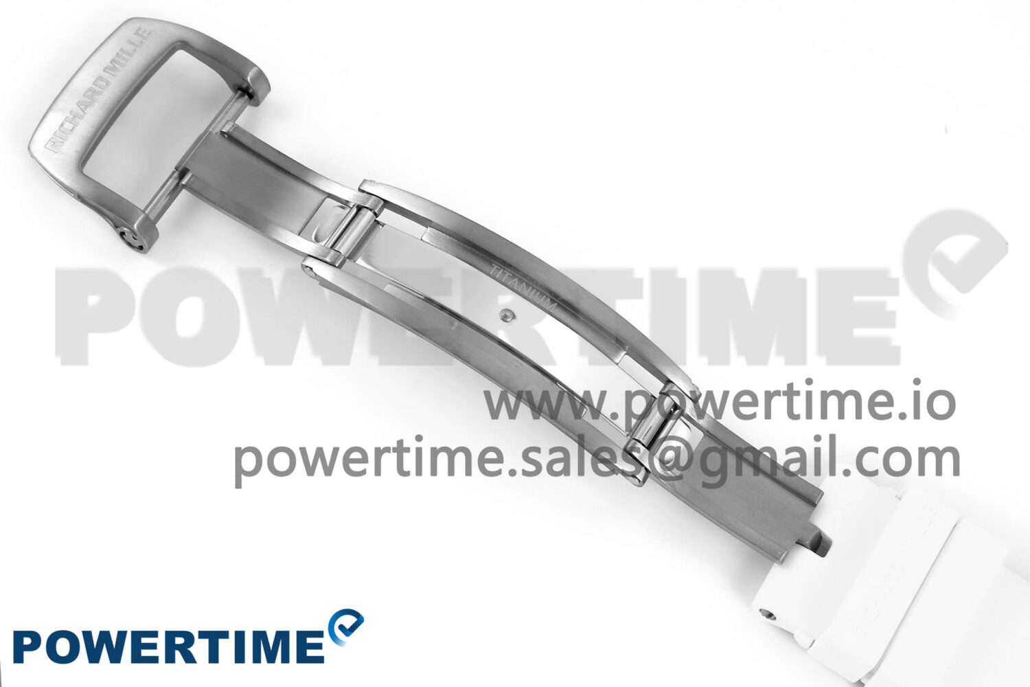 RM055 White Ceramic ZF 1:1 Best Edition on Shark Rubber Strap RMUL2 Super Clone - Image 11