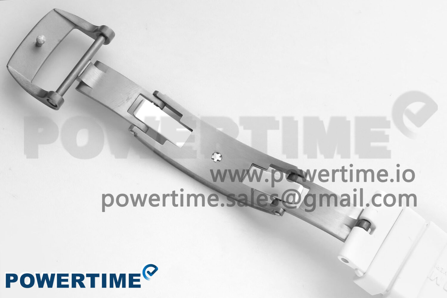 RM055 White Ceramic ZF 1:1 Best Edition on Shark Rubber Strap RMUL2 Super Clone - Image 12