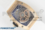 RM07 Ladies RG Diamonds Bezel ZF 1:1 Best Edition Red Diamonds Skeleton Dial on White Rubber Strap CRMA2 Clone - Image 9