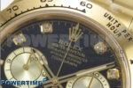 Daytona 126508 YG Clean 1:1 Best Edition Black/YG Diamonds Dial on YG Bracelet Super Clone DD4131 - Image 4