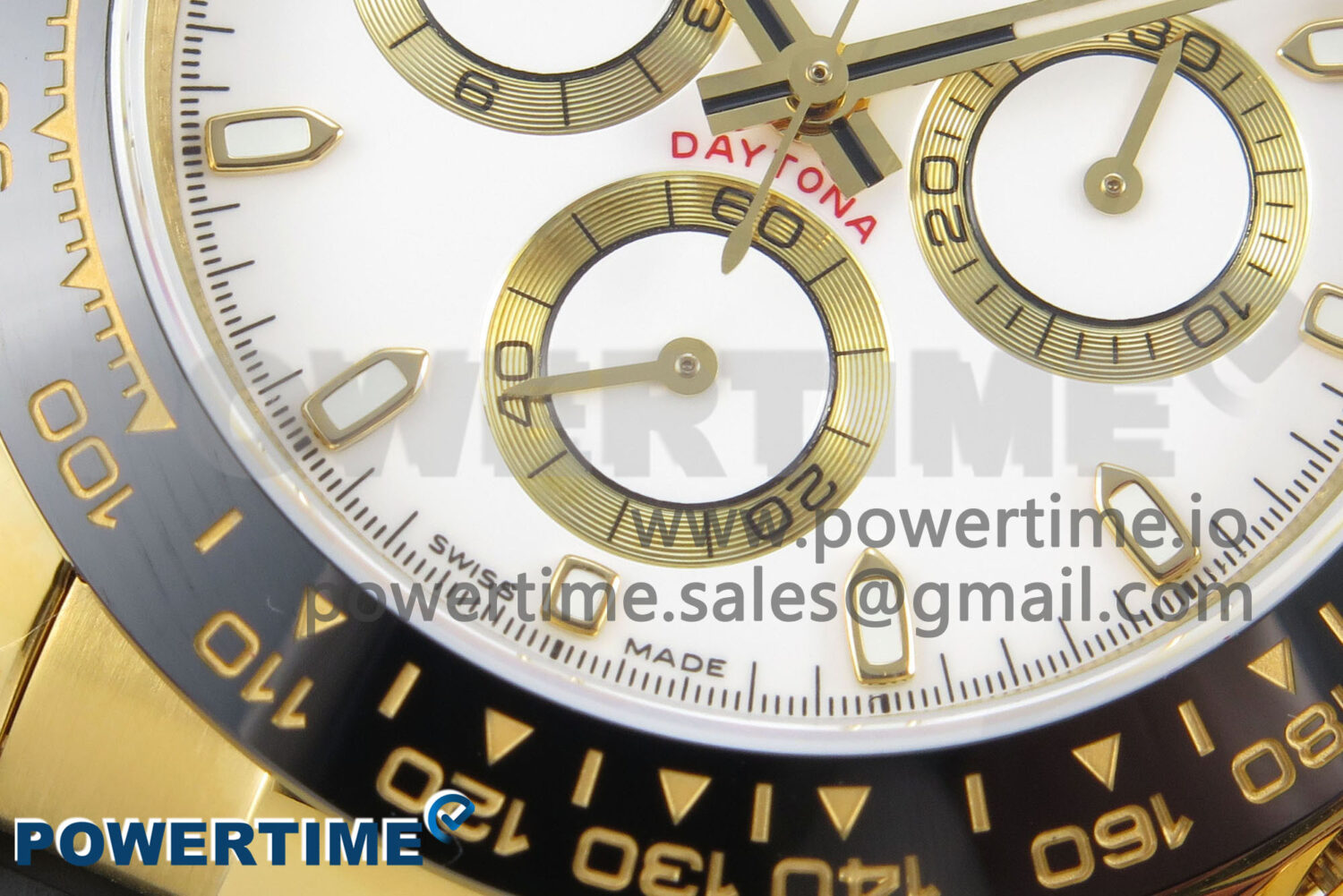 Daytona 116518 QF 1:1 Best Edition White/YG Dial on Oysterflex Strap SH4130 V11（Gain Weight） - Image 5