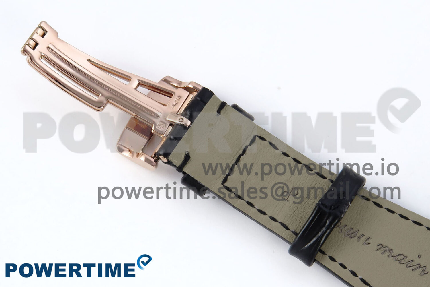 Royal Oak 15500 RG APSF 1:1 Best Edition Black Dial on Black Leather Strap SA4302 Super Clone V2 (SW Dial) - Image 13