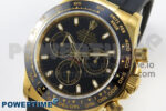 Daytona 116518 QF 1:1 Best Edition Black Dial on Oysterflex Strap SH4130 V11（Gain Weight） - Image 3