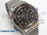 Seamaster 300 “No Time to Die” V6 Titanium VSF 1:1 Best Edition On Titanium Mesh Bracelet A8806 (Free Nato) - Image 2