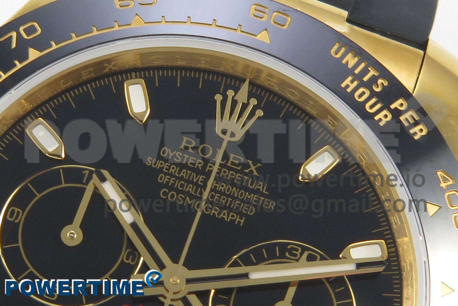 Daytona 116518 QF 1:1 Best Edition Black Dial on Oysterflex Strap SH4130 V11（Gain Weight） - Image 4