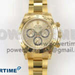 Daytona 126508 YG Clean 1:1 Best Edition YG Dial on YG Bracelet Super Clone DD4131