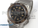 Seamaster 300 “No Time to Die” V6 Titanium VSF 1:1 Best Edition On Titanium Mesh Bracelet A8806 (Free Nato) - Image 3