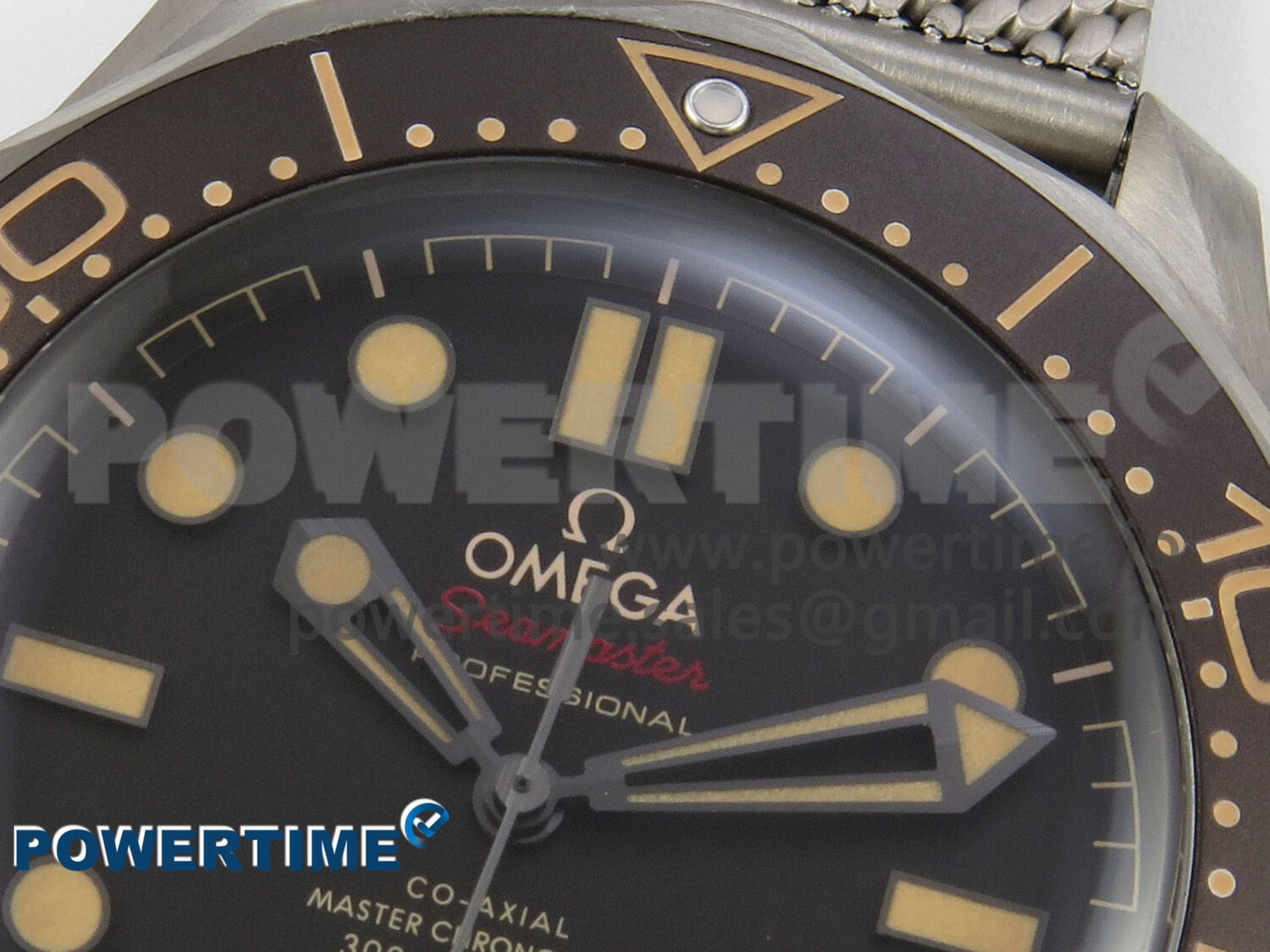 Seamaster 300 “No Time to Die” V6 Titanium VSF 1:1 Best Edition On Titanium Mesh Bracelet A8806 (Free Nato) - Image 4