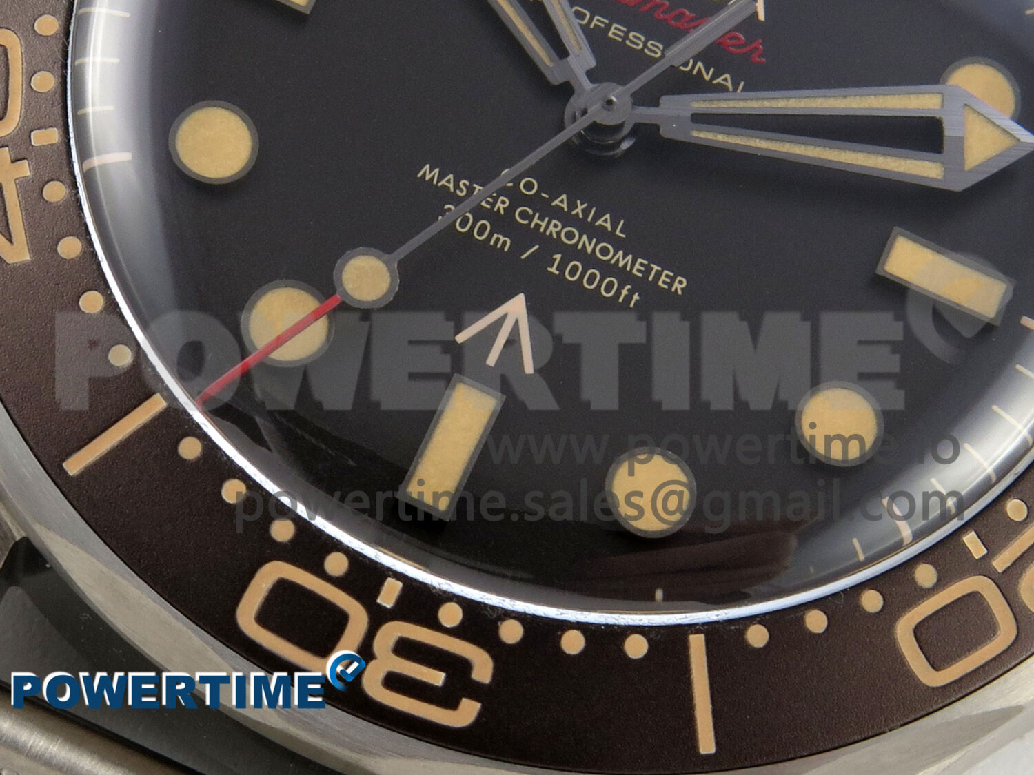 Seamaster 300 “No Time to Die” V6 Titanium VSF 1:1 Best Edition On Titanium Mesh Bracelet A8806 (Free Nato) - Image 5