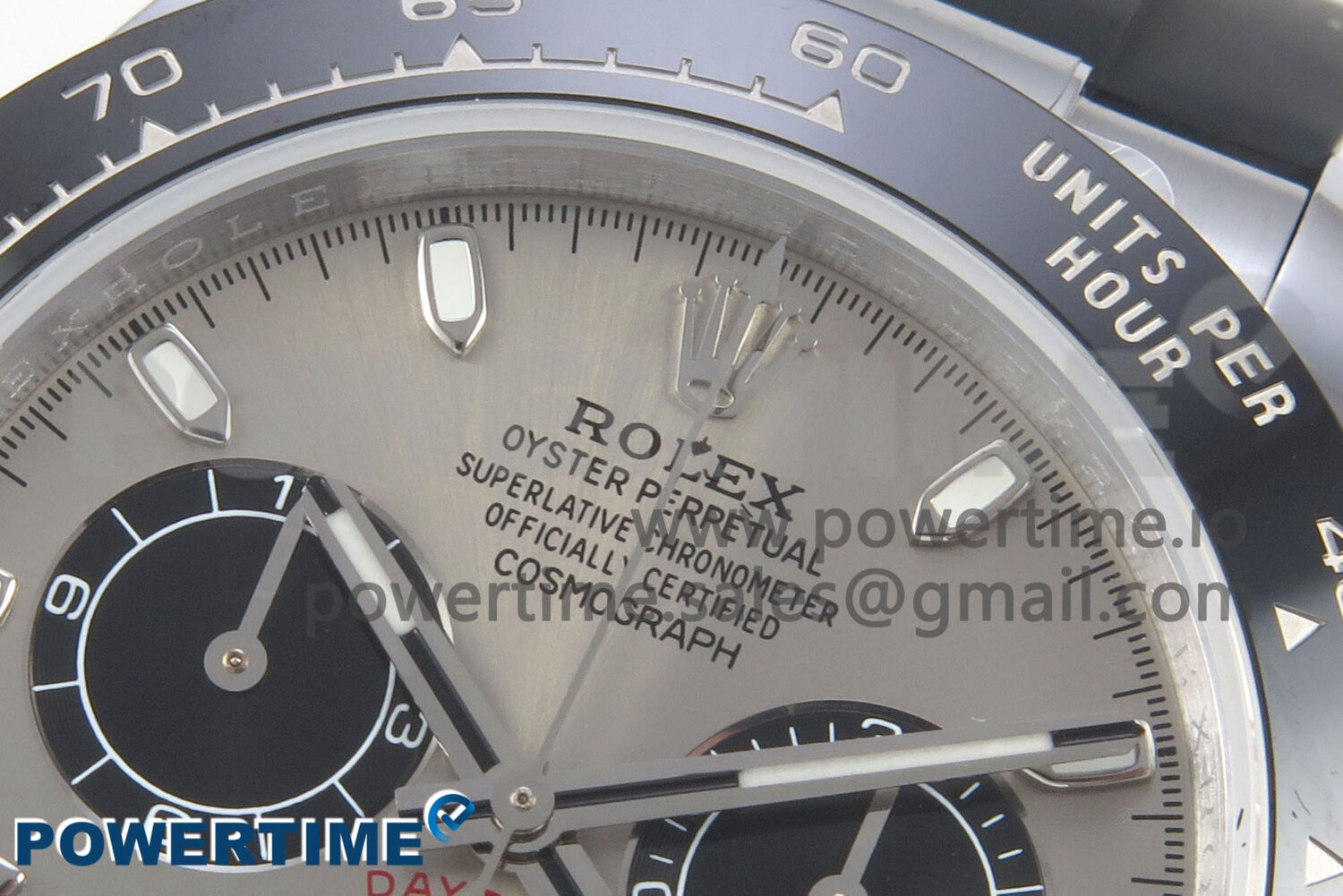 Daytona 116519 QF 1:1 Best Edition Grey/Black Dial on Oysterflex Strap SH4130 V11（Gain Weight） - Image 4