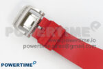 RM07 Ladies SS Diamonds Bezel ZF 1:1 Best Edition Red Diamonds Skeleton Dial on Red Rubber Strap CRMA2 Clone - Image 10