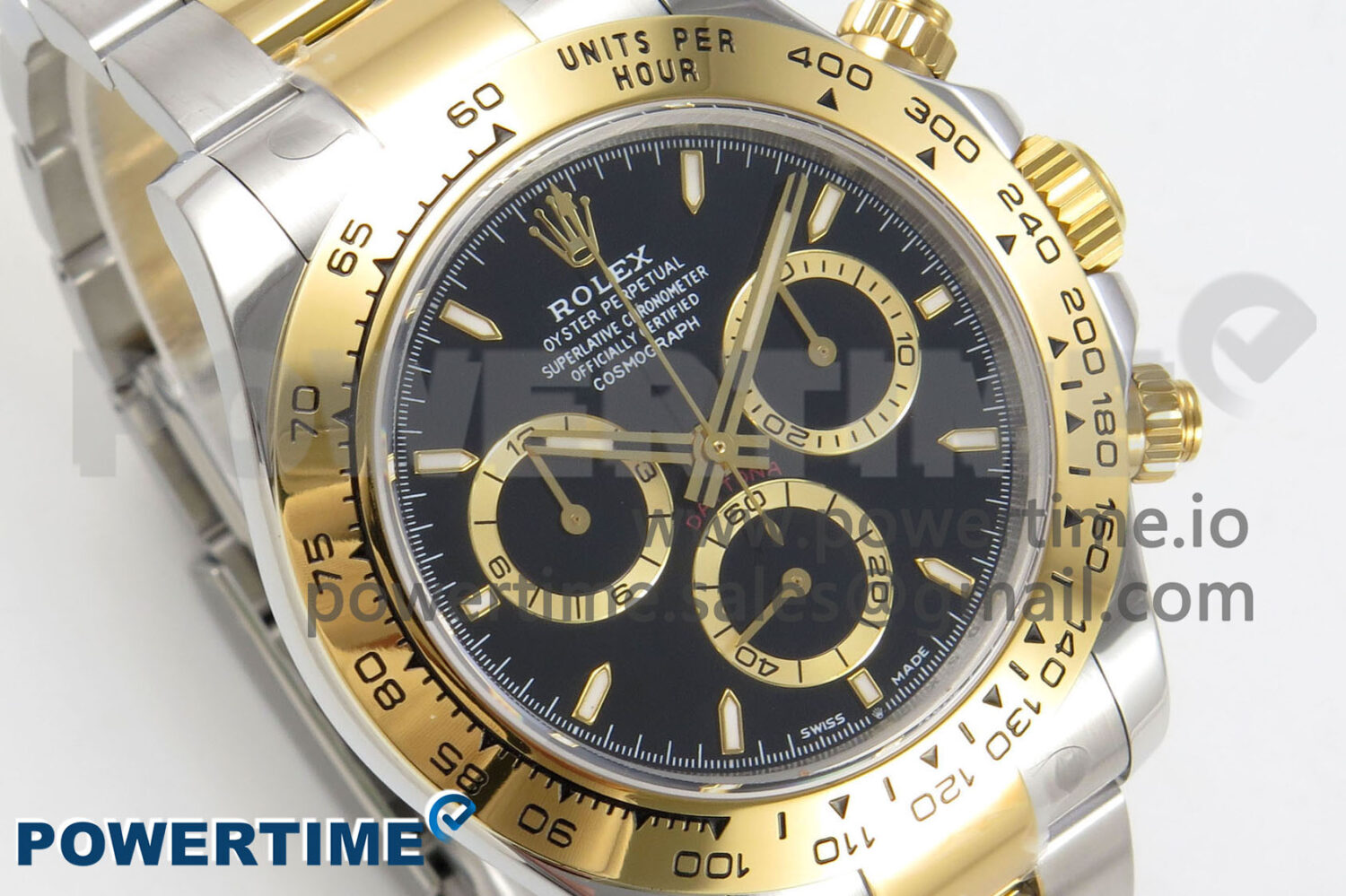 Daytona 126503 Clean 1:1 Best Edition 904L Black Dial on SS/YG Bracelet Super Clone DD4131 - Image 2