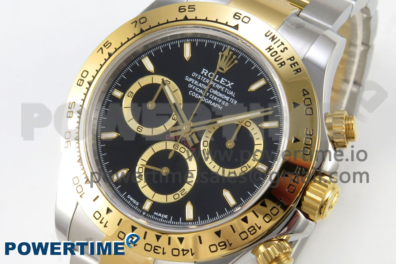 Daytona 126503 Clean 1:1 Best Edition 904L Black Dial on SS/YG Bracelet Super Clone DD4131 - Image 3