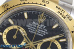 Daytona 126503 Clean 1:1 Best Edition 904L Black Dial on SS/YG Bracelet Super Clone DD4131 - Image 4