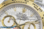 Daytona 126503 SS/YG Clean 1:1 Best Edition 904L White Dial on SS/YG Bracelet Super Clone DD4131 - Image 4