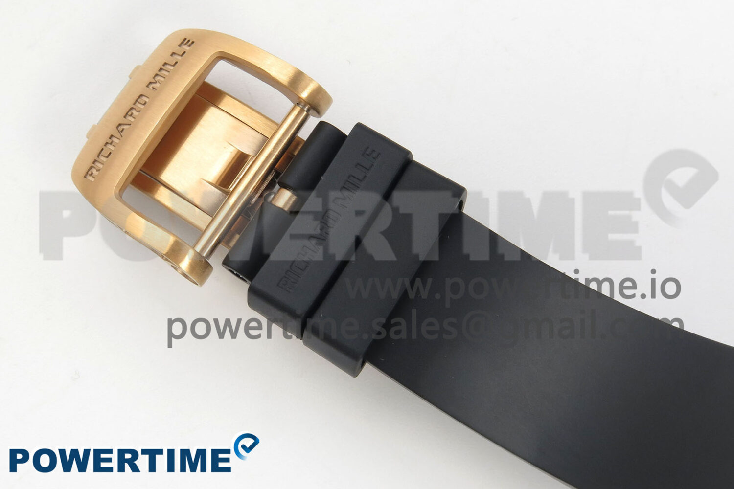 RM07 Ladies Full Diamonds RG ZF 1:1 Best Edition Black Dial on Black Rubber Strap CRMA2 Clone - Image 10