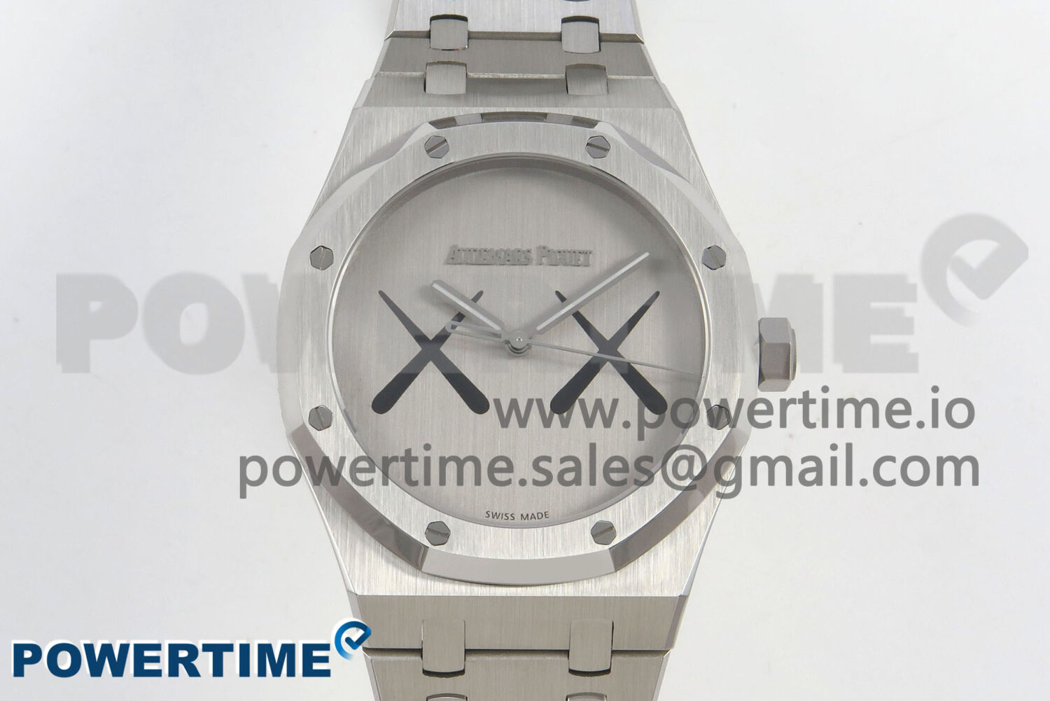 Royal Oak 41mm 15500 KAWS SS IPF 1:1 Best Edition XX Dial on SS Bracelet SA4302 Super Clone - Image 1