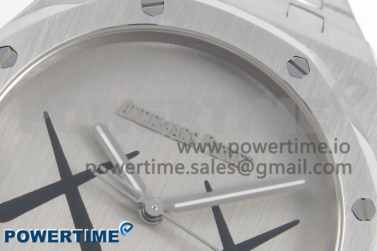 Royal Oak 41mm 15500 KAWS SS IPF 1:1 Best Edition XX Dial on SS Bracelet SA4302 Super Clone - Image 4
