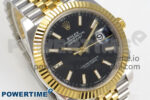 DateJust 41 126333 SS/YG ARF 1:1 Best Edition Black Stick Dial on Jubilee Bracelet SH3235 (Weighted) - Image 2
