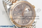 DateJust 41 126331 SS/RG ARF 1:1 Best Edition RG Stick Dial on Jubilee Bracelet SH3235 (Weighted) - Image 2