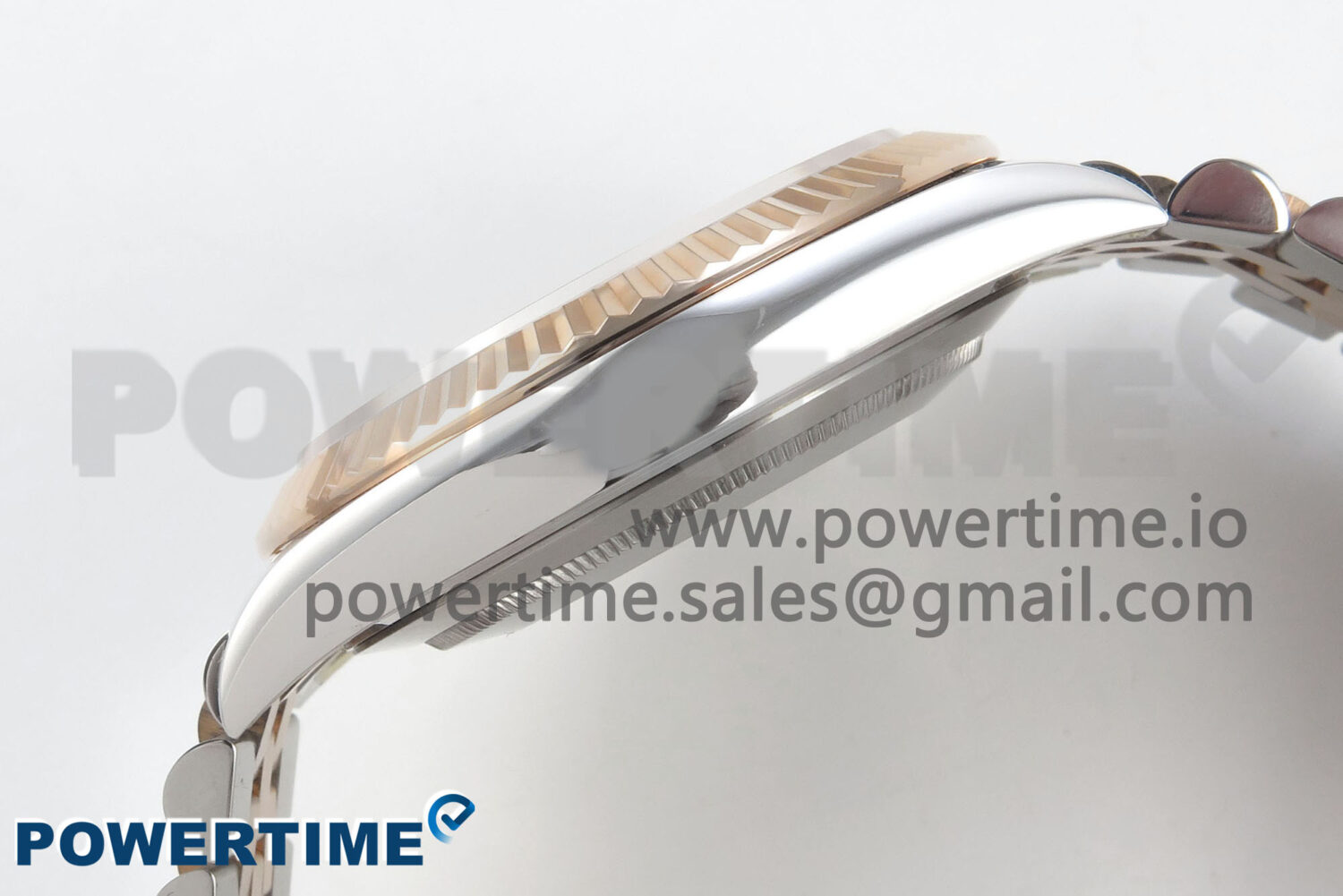 DateJust 41 126331 SS/RG ARF 1:1 Best Edition RG Stick Dial on Jubilee Bracelet SH3235 (Weighted) - Image 6