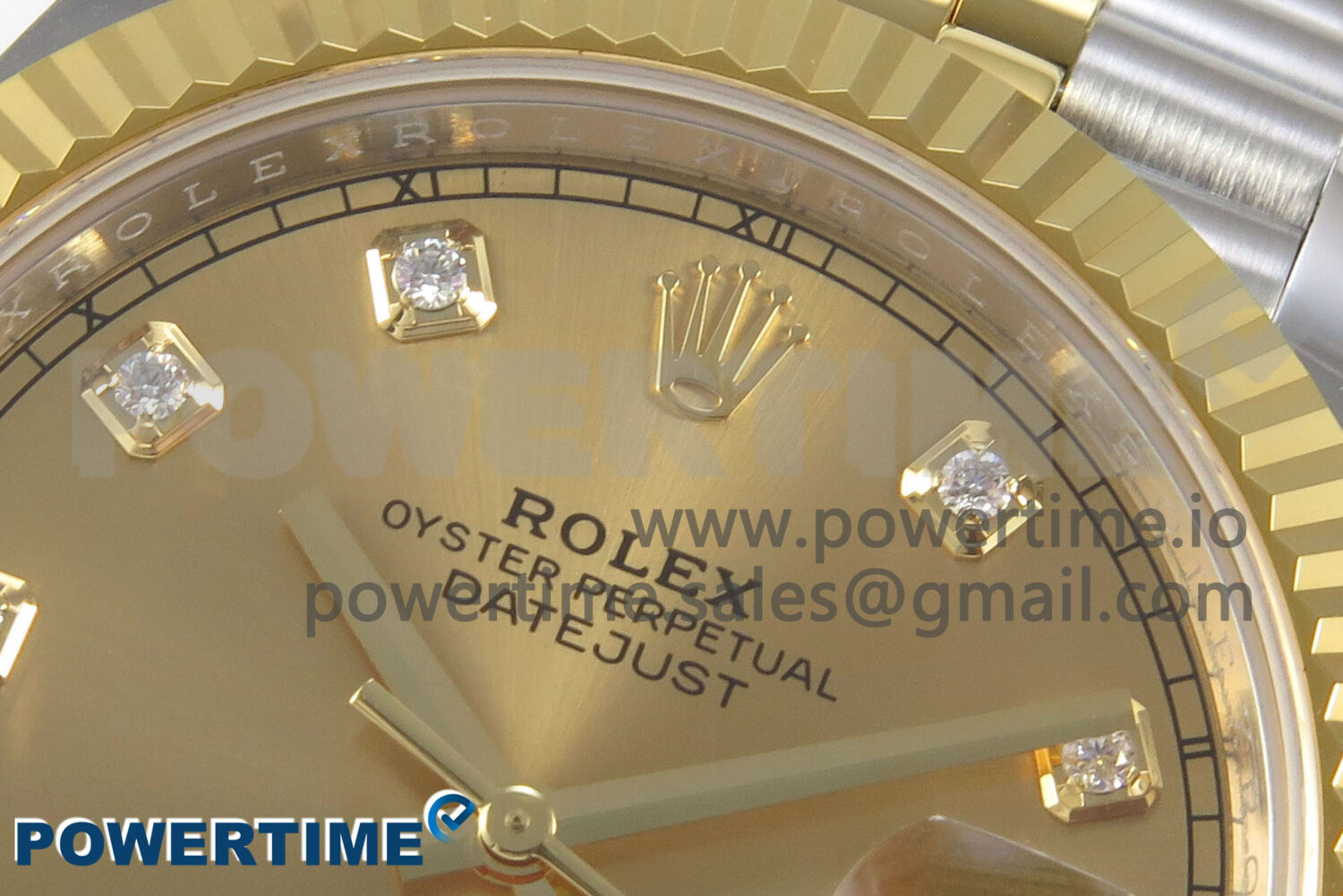 DateJust 41 126333 SS/YG ARF 1:1 Best Edition YG Diamonds Dial on Jubilee Bracelet SH3235 (Weighted) - Image 4