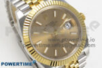 DateJust 41 126333 SS/YG ARF 1:1 Best Edition YG Stick Dial on Jubilee Bracelet SH3235 (Weighted) - Image 13