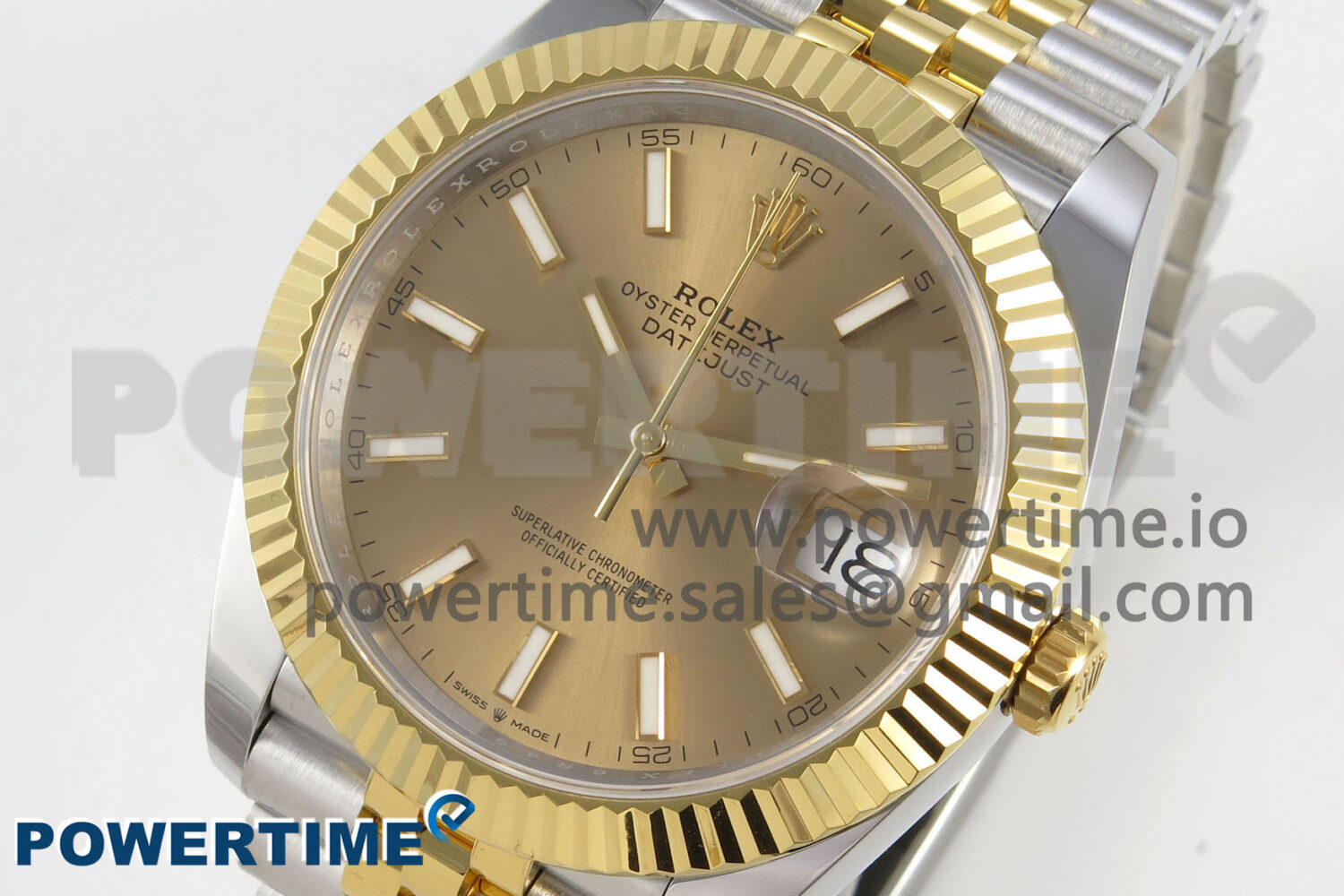 DateJust 41 126333 SS/YG ARF 1:1 Best Edition YG Stick Dial on Jubilee Bracelet SH3235 (Weighted) - Image 14