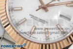 DateJust 41 126331 SS/RG ARF 1:1 Best Edition White Stick Dial on Jubilee Bracelet SH3235 (Weighted) - Image 5