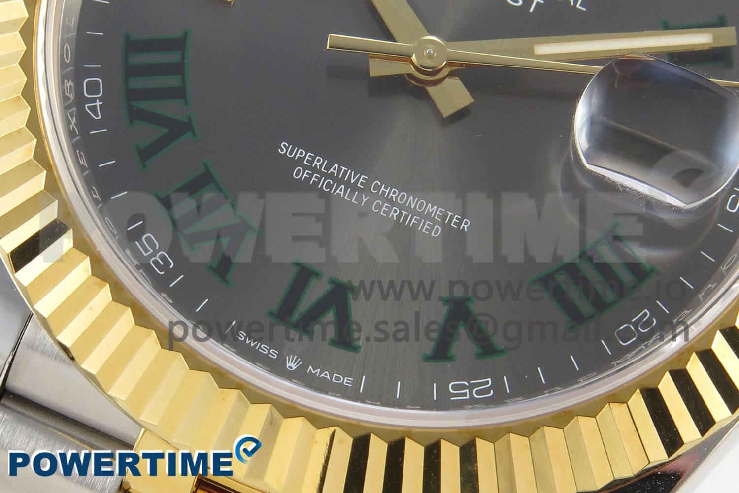 DateJust 41 126333 SS/YG ARF 1:1 Best Edition Gray Roman Dial on Jubilee Bracelet SH3235 (Weighted) - Image 5