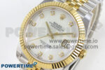 DateJust 41 126333 SS/YG ARF 1:1 Best Edition White MOP Diamonds Dial on Jubilee Bracelet SH3235 (Weighted) - Image 3