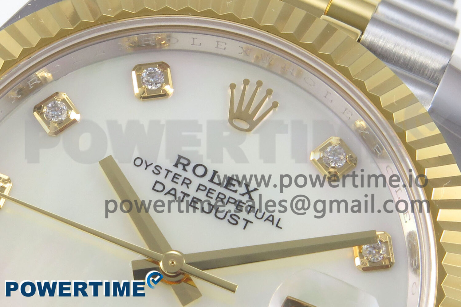 DateJust 41 126333 SS/YG ARF 1:1 Best Edition White MOP Diamonds Dial on Jubilee Bracelet SH3235 (Weighted) - Image 4