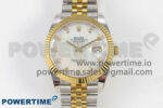 DateJust 41 126333 SS/YG ARF 1:1 Best Edition White MOP Diamonds Dial on Jubilee Bracelet SH3235 (Weighted)