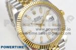 DateJust 41 126333 SS/YG ARF 1:1 Best Edition White Stick Dial on Jubilee Bracelet SH3235 (Weighted) - Image 2