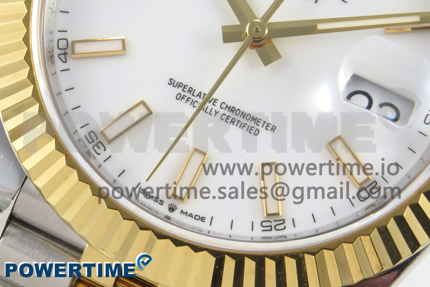 DateJust 41 126333 SS/YG ARF 1:1 Best Edition White Stick Dial on Jubilee Bracelet SH3235 (Weighted) - Image 5