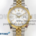 DateJust 41 126333 SS/YG ARF 1:1 Best Edition White Stick Dial on Jubilee Bracelet SH3235 (Weighted)