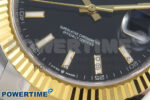 DateJust 41 126333 SS/YG ARF 1:1 Best Edition Black Stick Dial on Oyster Bracelet SH3235 (Weighted) - Image 5