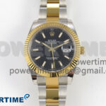 DateJust 41 126333 SS/YG ARF 1:1 Best Edition Black Stick Dial on Oyster Bracelet SH3235 (Weighted)