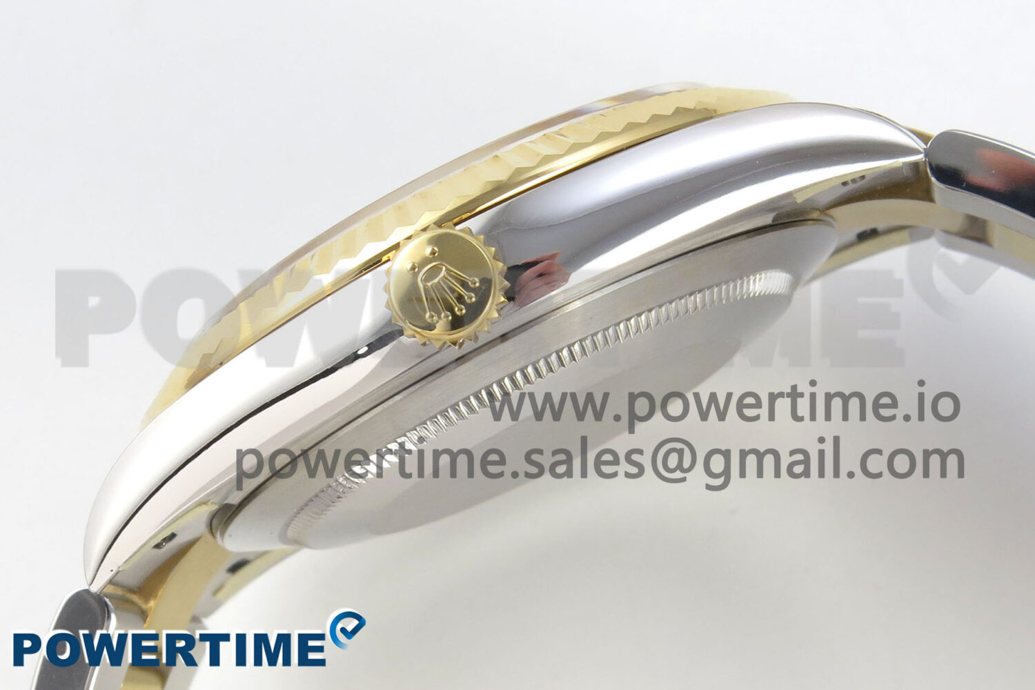 DateJust 41 126333 SS/YG ARF 1:1 Best Edition YG Texture Stick Dial on Oyster Bracelet SH3235 (Weighted) - Image 6