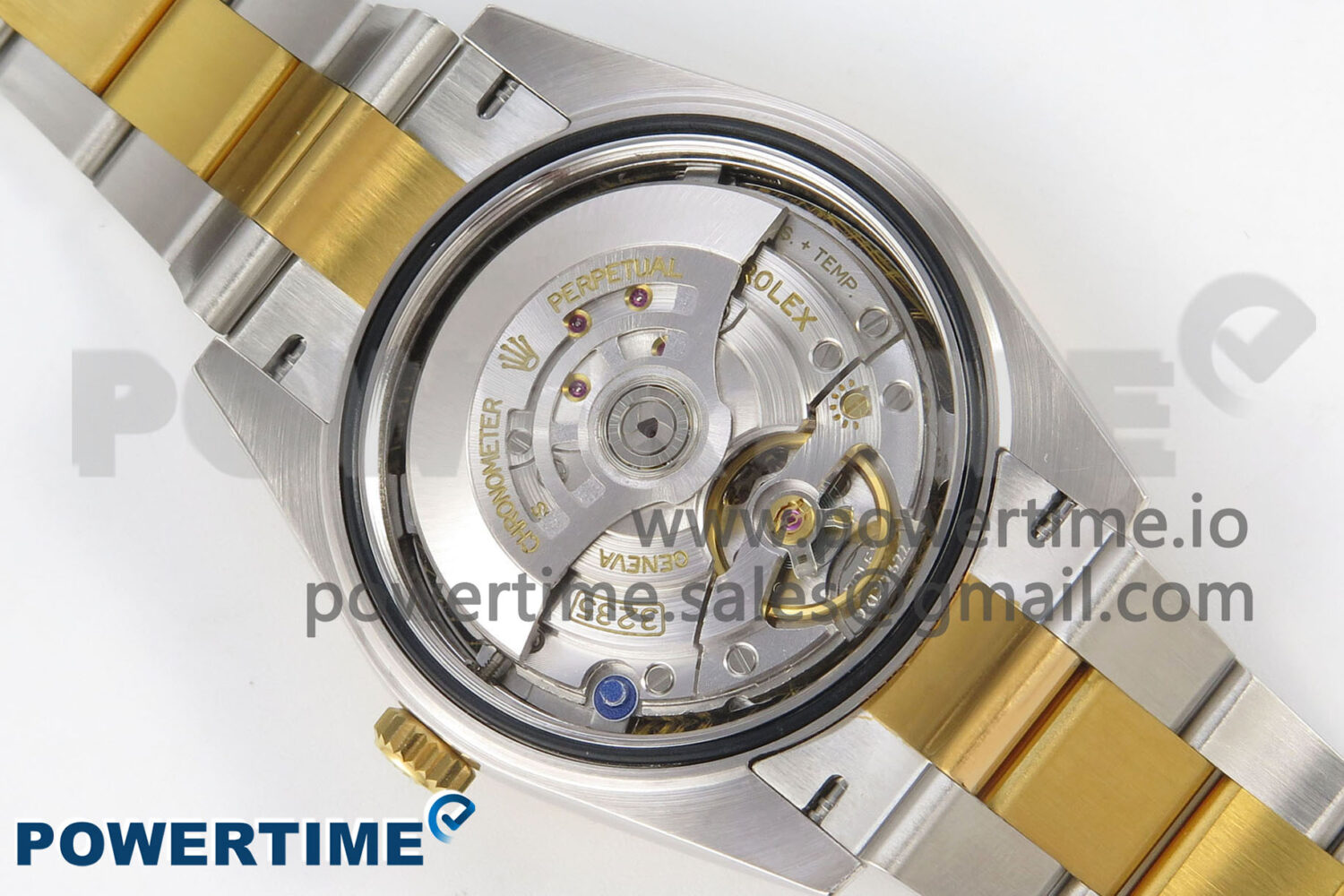DateJust 41 126333 SS/YG ARF 1:1 Best Edition YG Texture Stick Dial on Oyster Bracelet SH3235 (Weighted) - Image 9