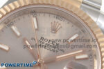 DateJust 41 126331 SS/RG ARF 1:1 Best Edition RG Stick Dial on Oyster Bracelet SH3235 (Weighted) - Image 4