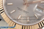 DateJust 41 126331 SS/RG ARF 1:1 Best Edition RG Stick Dial on Oyster Bracelet SH3235 (Weighted) - Image 5