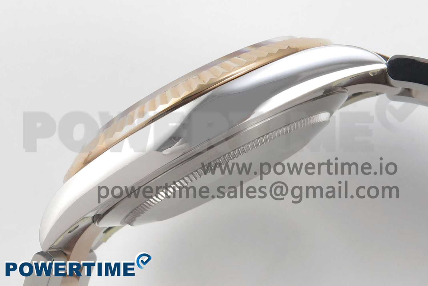 DateJust 41 126331 SS/RG ARF 1:1 Best Edition RG Diamonds Dial on Oyster Bracelet SH3235 (Weighted) - Image 7