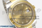 DateJust 41 126333 SS/YG ARF 1:1 Best Edition YG Diamonds Dial on Oyster Bracelet SH3235 (Weighted) - Image 2