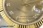DateJust 41 126333 SS/YG ARF 1:1 Best Edition YG Diamonds Dial on Oyster Bracelet SH3235 (Weighted) - Image 5