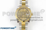 DateJust 41 126333 SS/YG ARF 1:1 Best Edition YG Diamonds Dial on Oyster Bracelet SH3235 (Weighted)