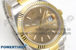 DateJust 41 126333 SS/YG ARF 1:1 Best Edition YG Stick Dial on Oyster Bracelet SH3235 (Weighted) - Image 2
