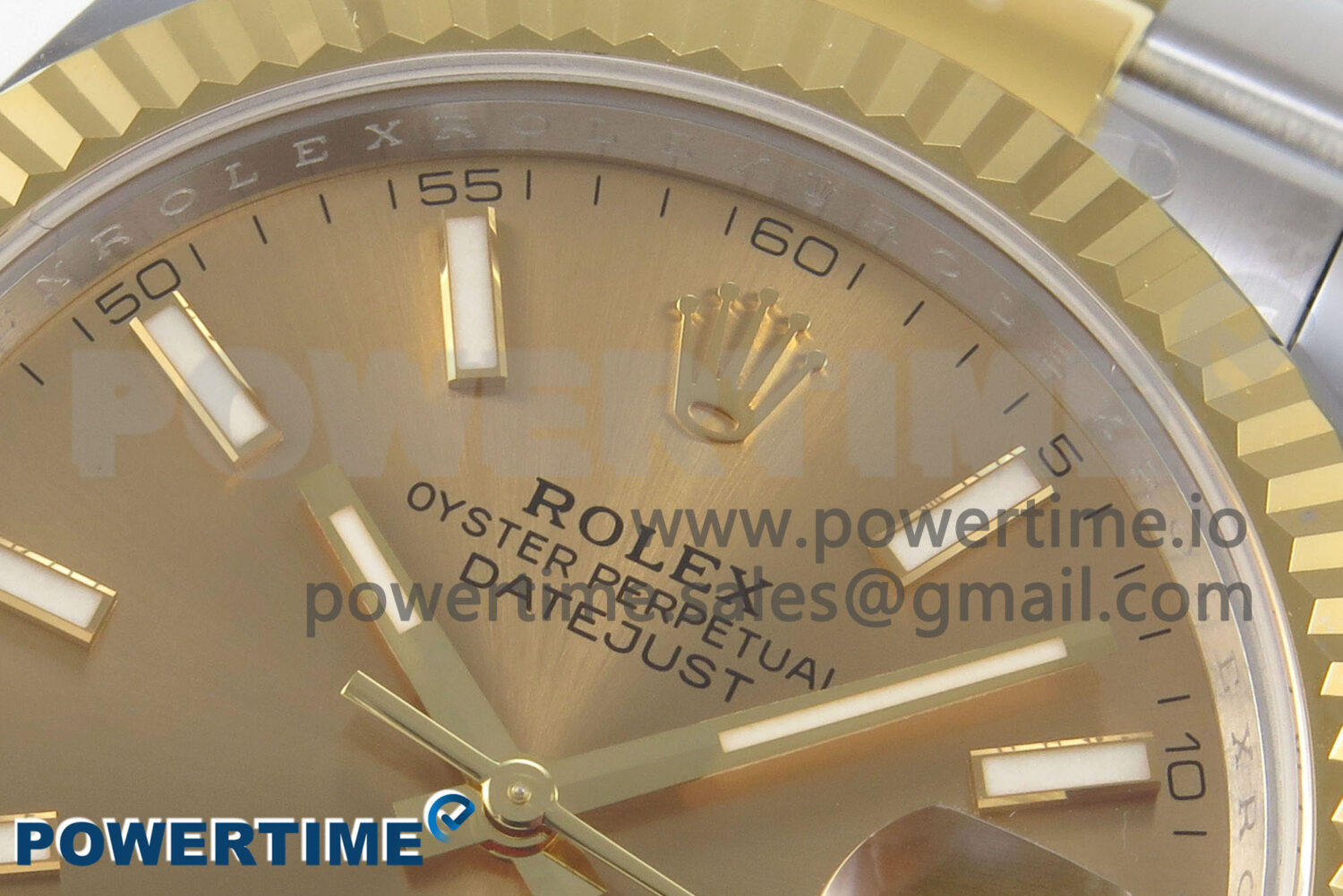 DateJust 41 126333 SS/YG ARF 1:1 Best Edition YG Stick Dial on Oyster Bracelet SH3235 (Weighted) - Image 4