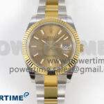 DateJust 41 126333 SS/YG ARF 1:1 Best Edition YG Stick Dial on Oyster Bracelet SH3235 (Weighted)