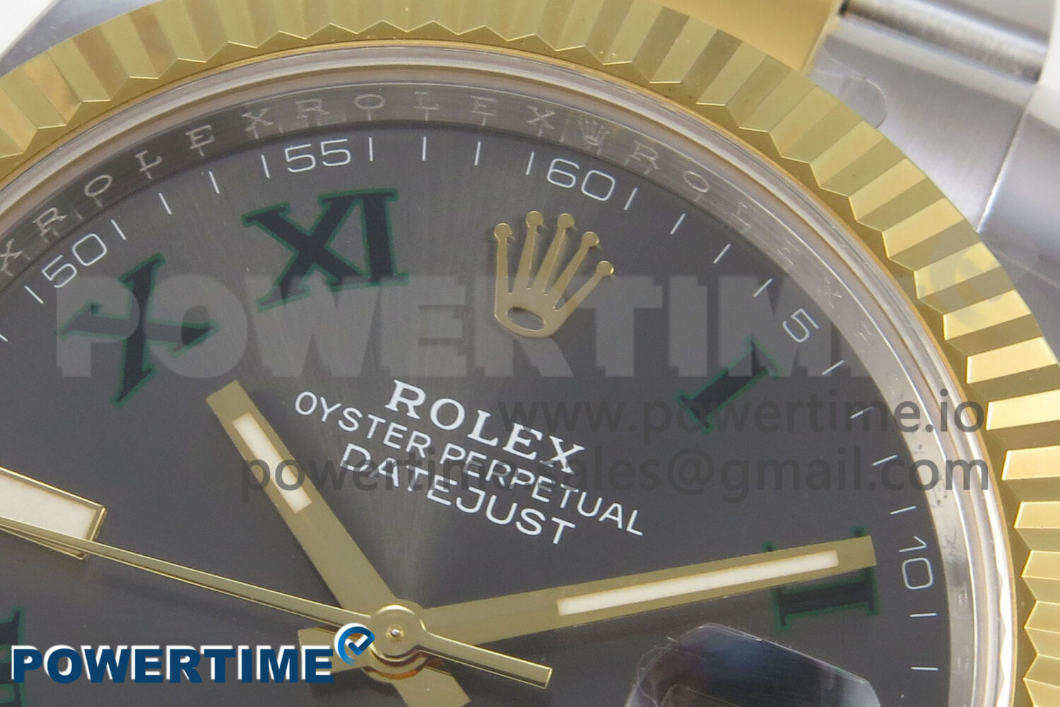 DateJust 41 126333 SS/YG ARF 1:1 Best Edition Gray Roman Dial on Oyster Bracelet SH3235 (Weighted) - Image 4